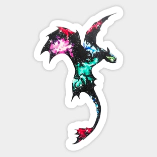 Galaxy Toothless Sticker